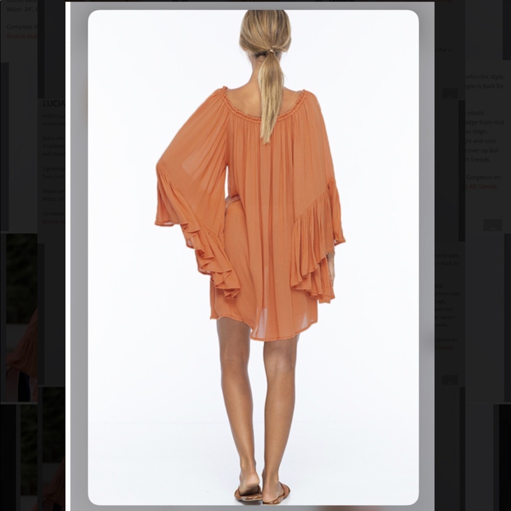 INDAH Kamani Ruffle Dress - Picture 2 of 3